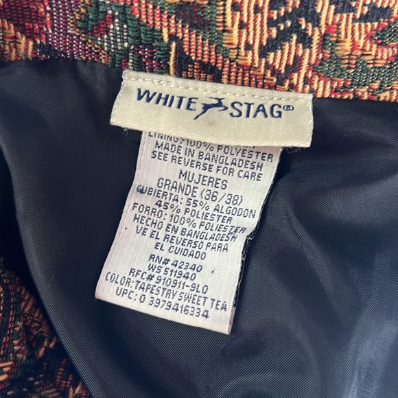 Vintage Paisley Jacquard Tapestry Jacket Coat with Pockets - Picture 8 of 8